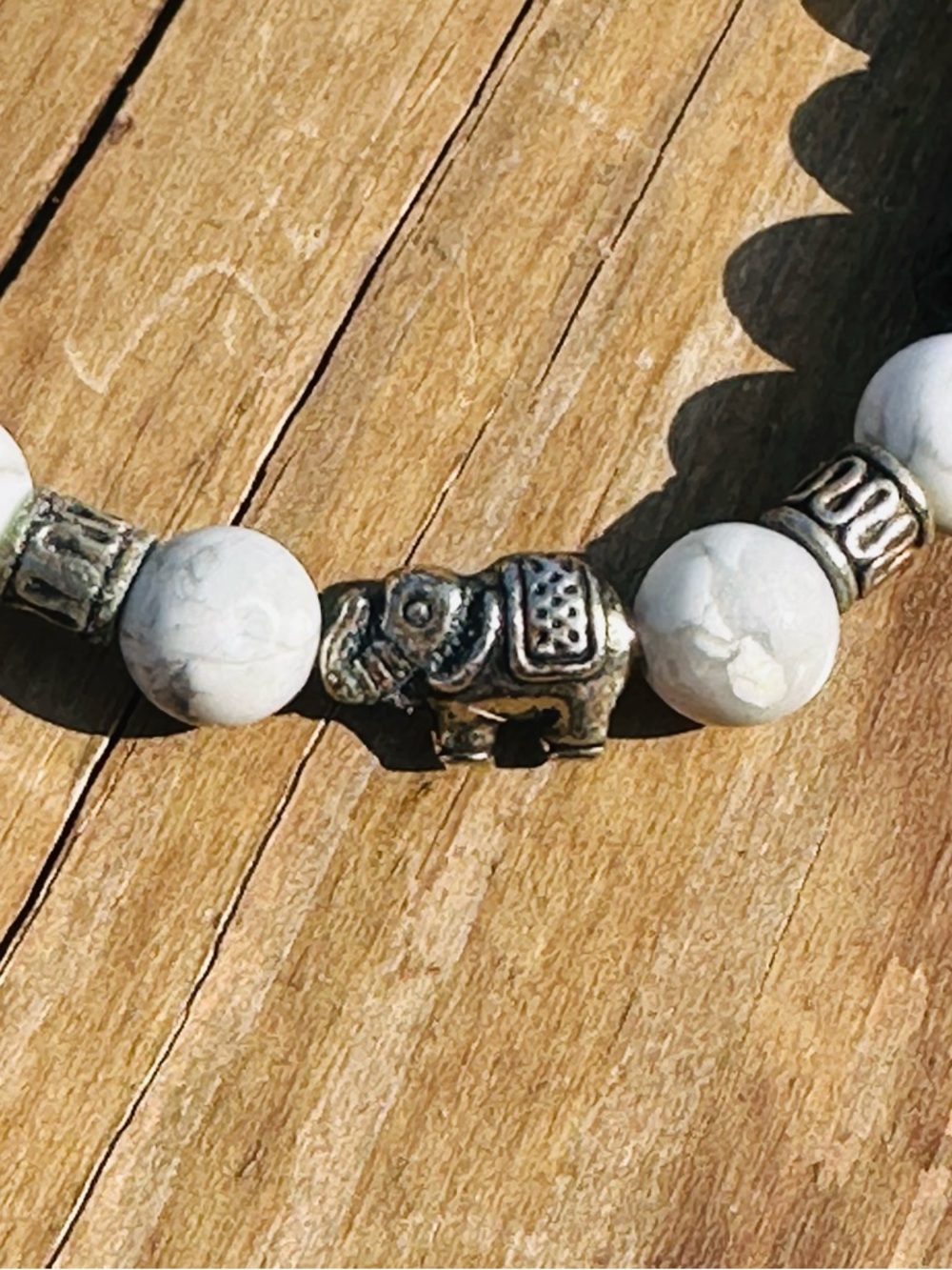 Boho Style Beaded Stretchy Elephant Bracelet-NEW - Picture 3 of 4